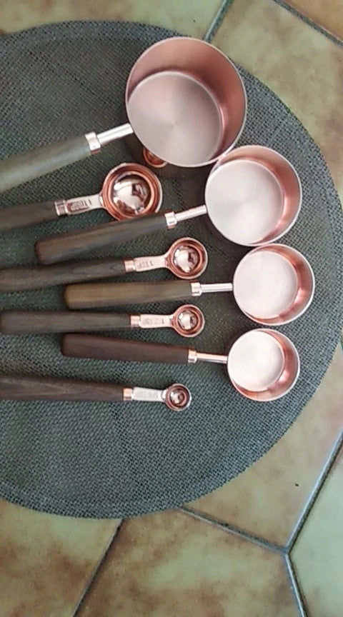 Customer photo review of Copper Plated Measuring Set by Tilly