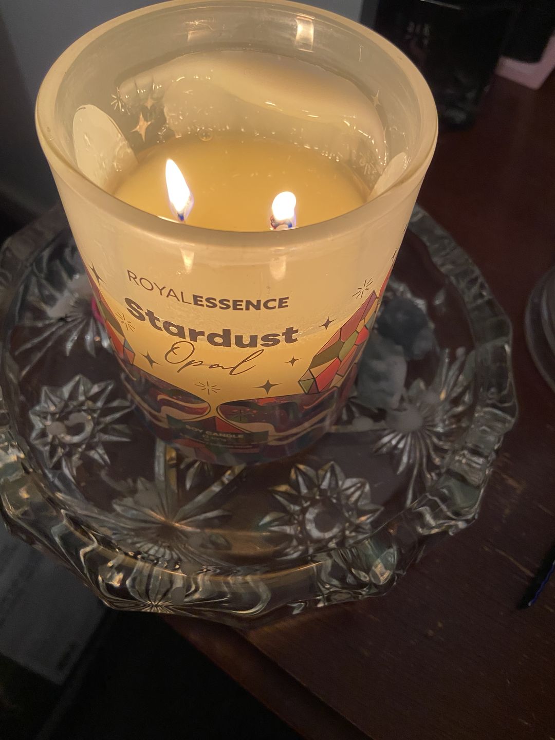 Customer photo review of Stardust Opal (Candle)