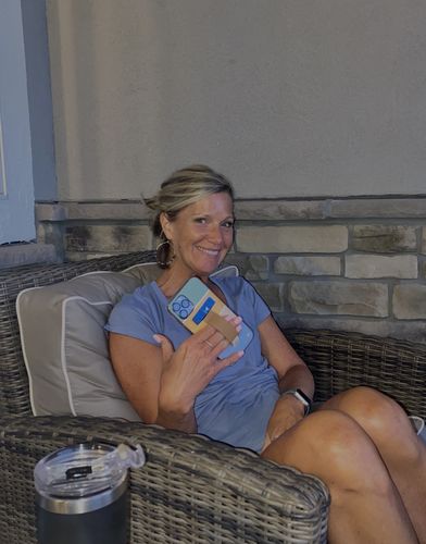 Customer photo review of Neutral Stripe