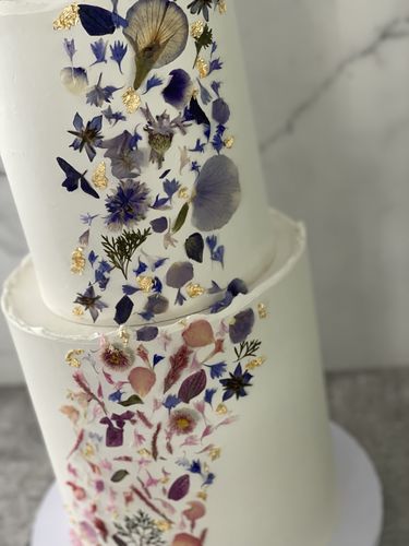 Customer photo review of PINK PERFECTION FLOWERFETTI® - Freeze Dried Edible Flower Confetti