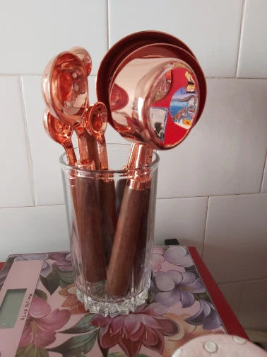 Customer photo review of Copper Plated Measuring Set by Tilly
