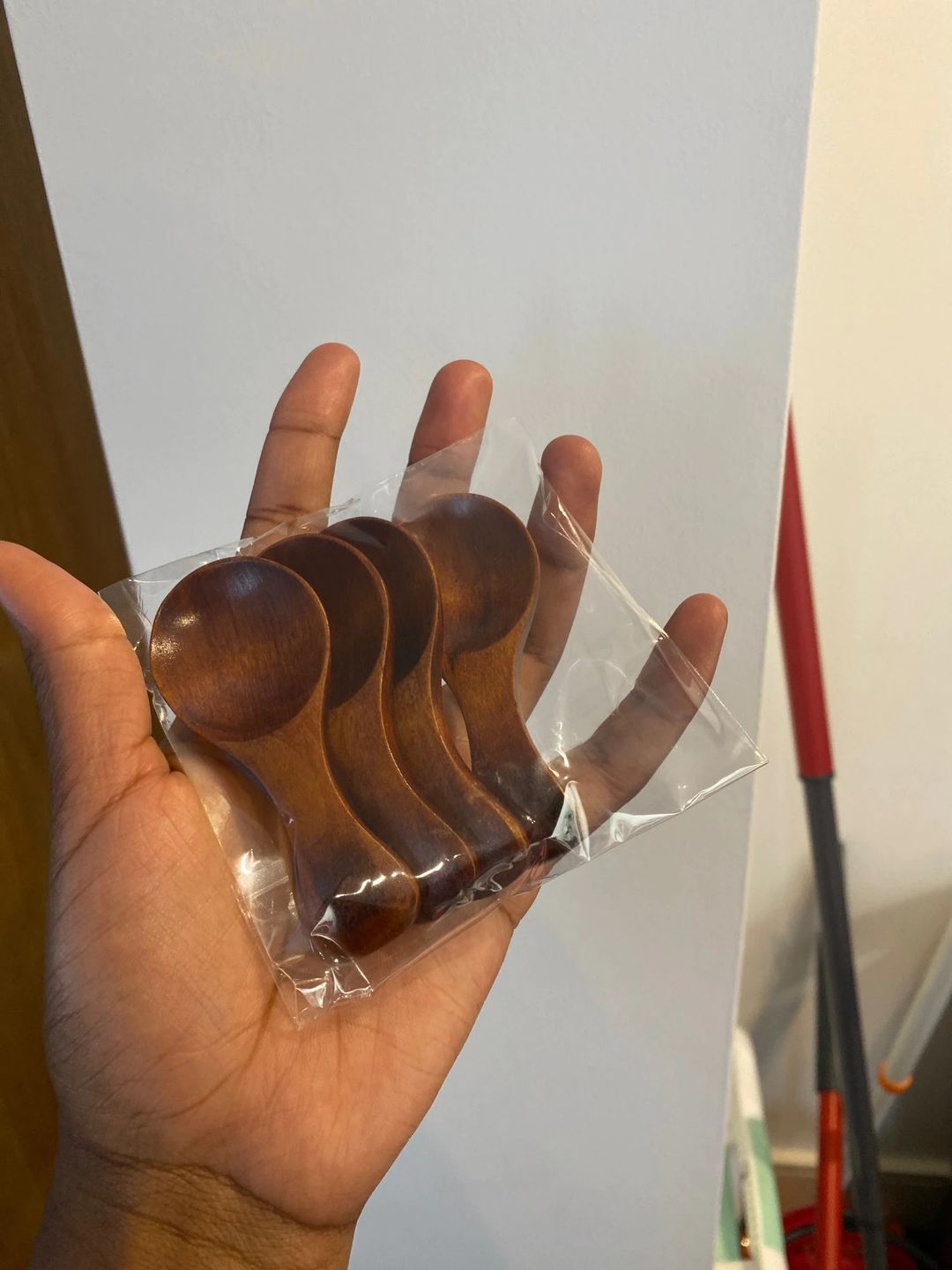 Customer photo review of Condiment Spoons - 4 Pack