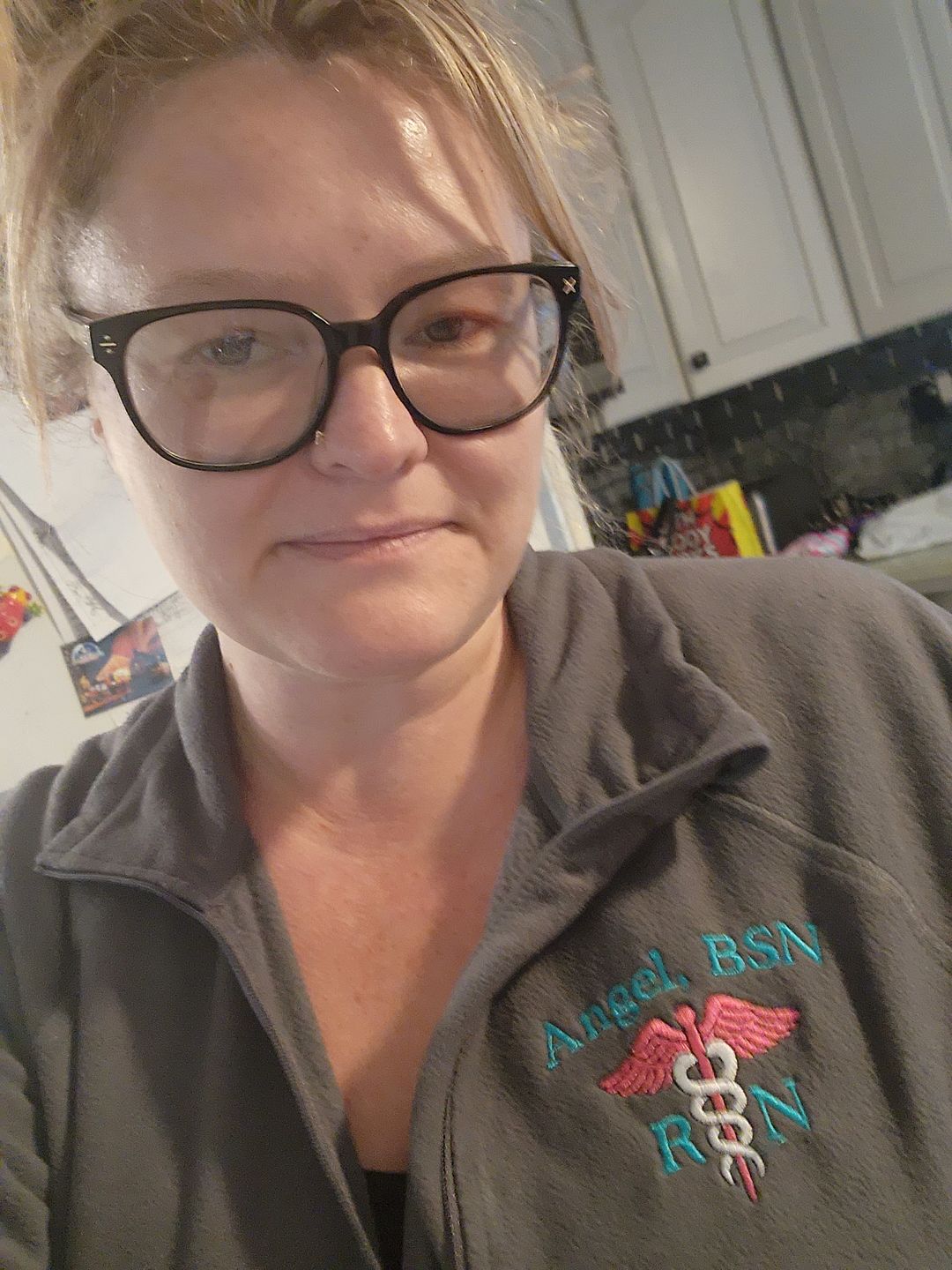 Customer photo review of EB225 Eddie Bauer® Ladies Full-Zip Microfleece Jacket