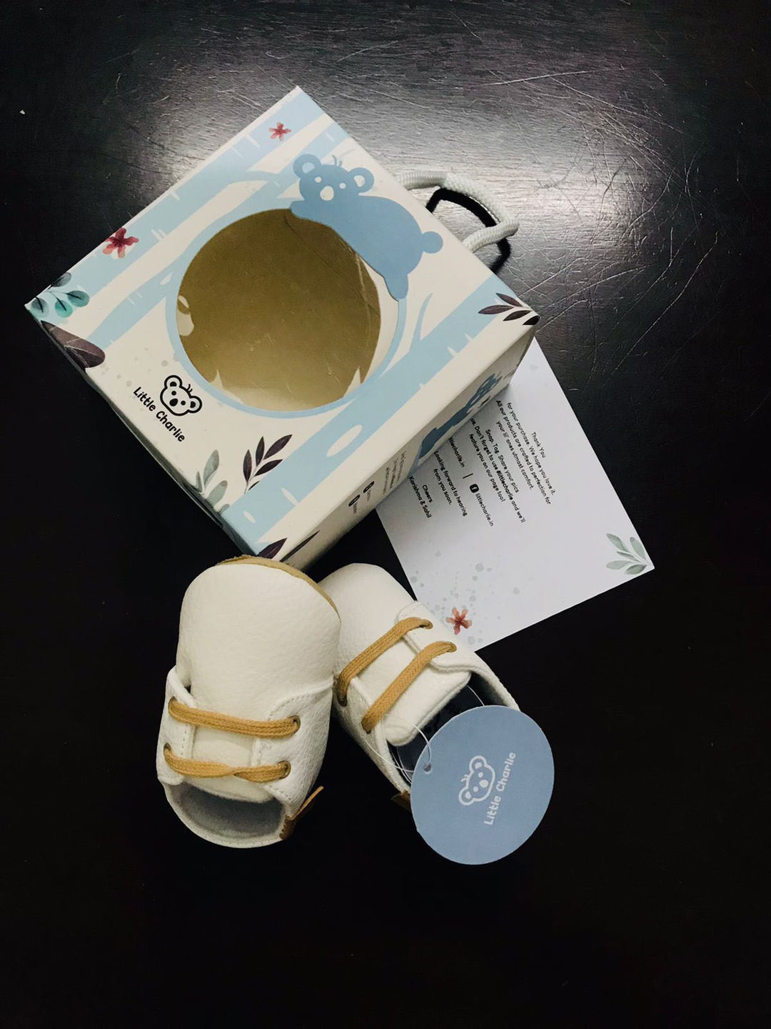 Customer photo review of Taylor Soft Sole Shoes - White