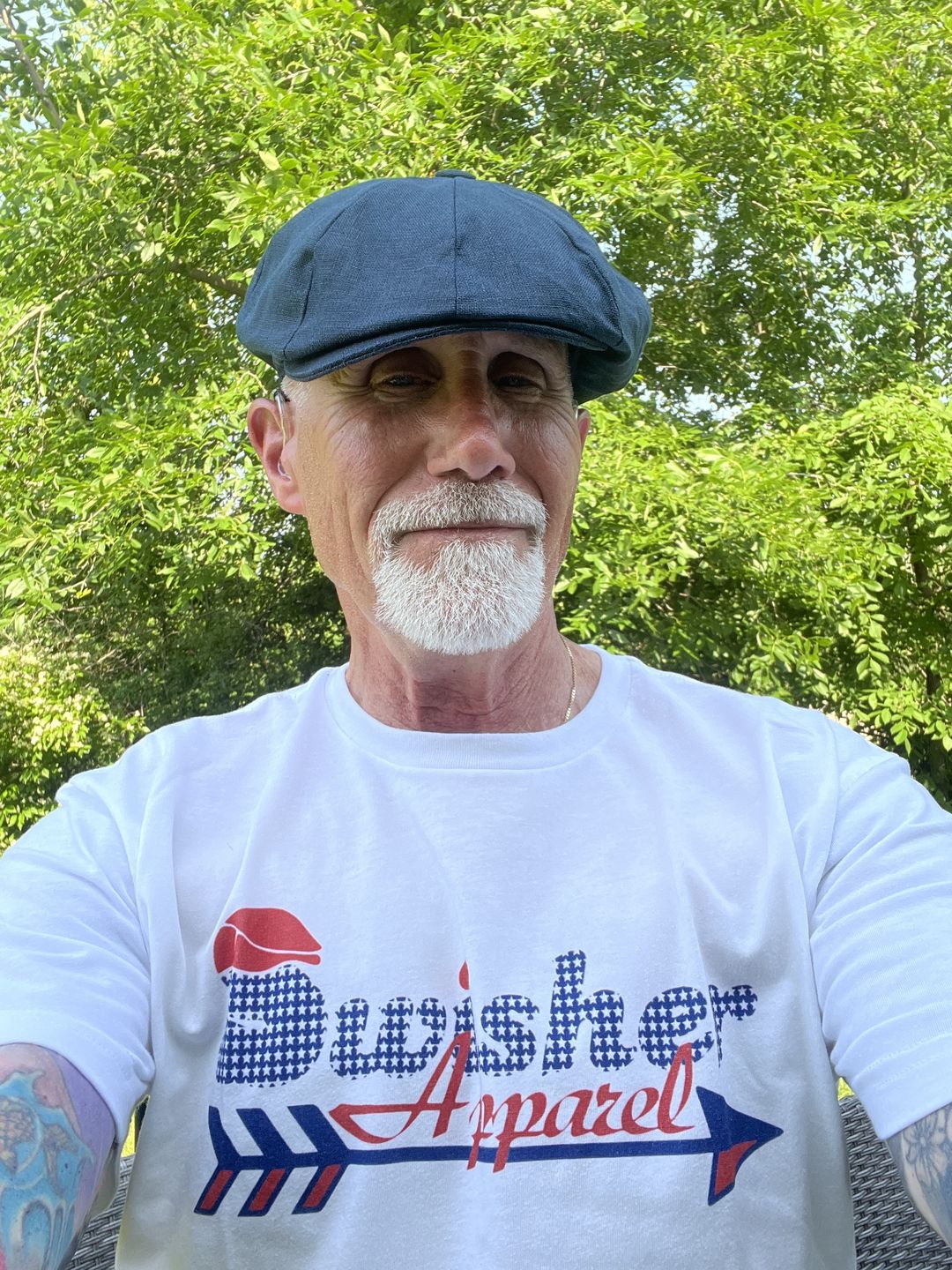 Customer photo review of Connery Cap Linen