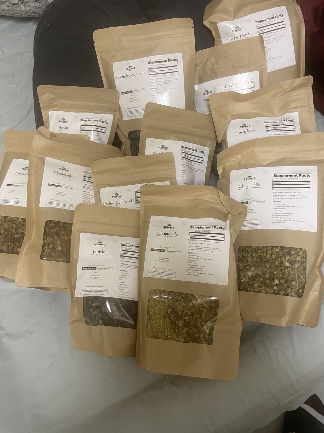 Customer photo review of Raw Chamomile
