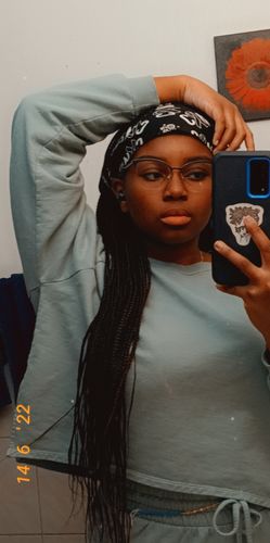 Customer photo review of Nova Tie On Flat Waist Beads