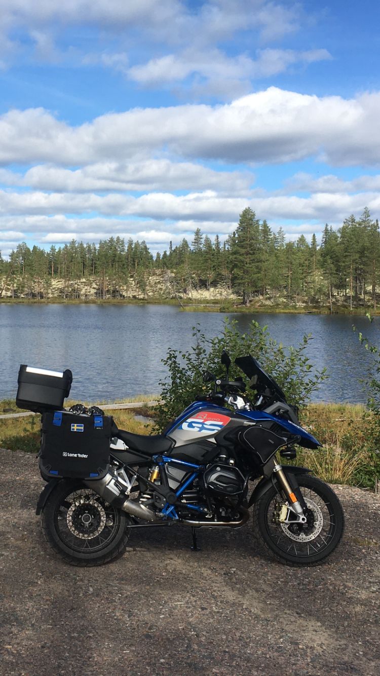 Customer photo review of MotoBag Quick Release System