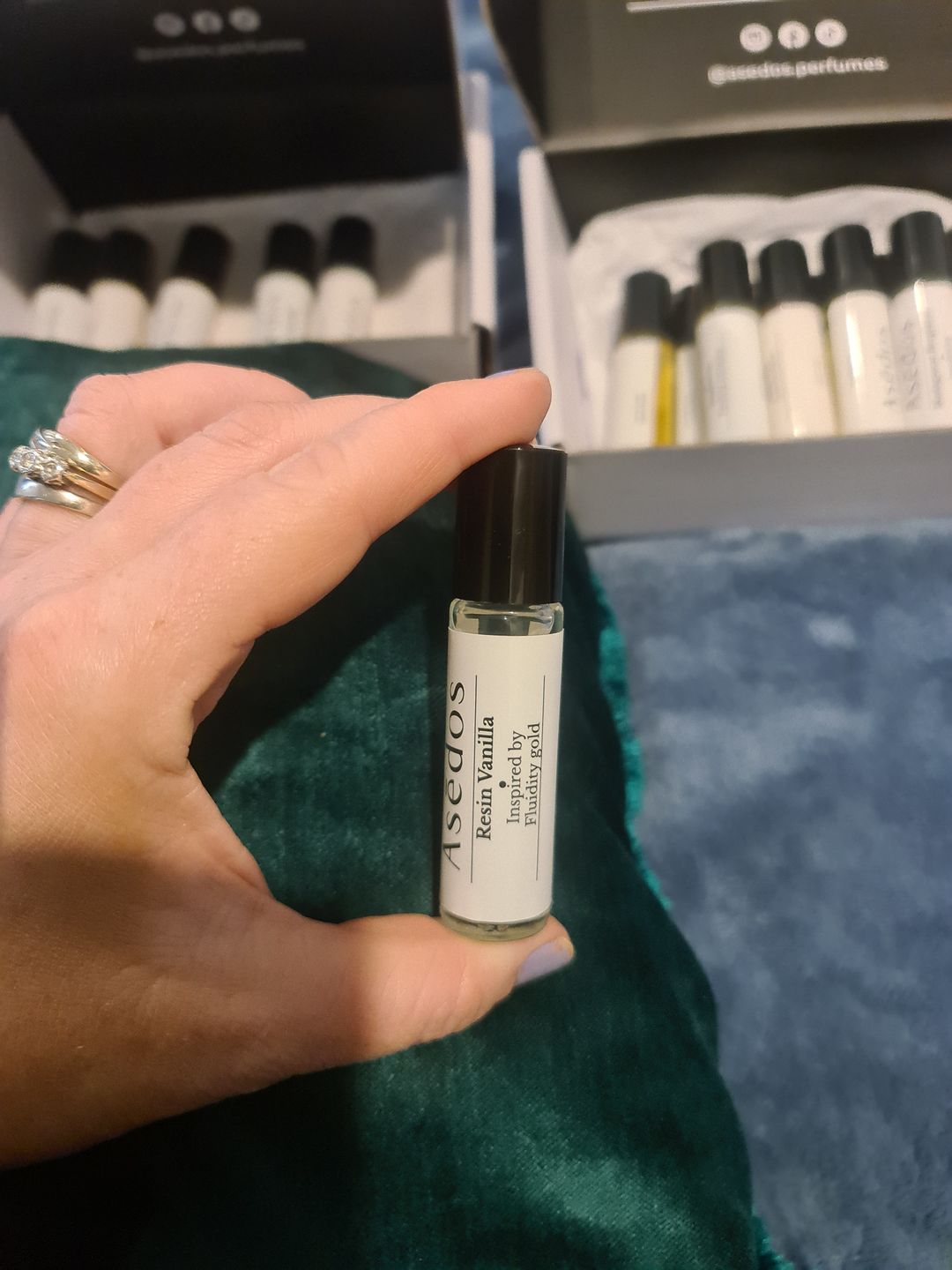 Customer photo review of RESIN VANILLA PERFUME OIL