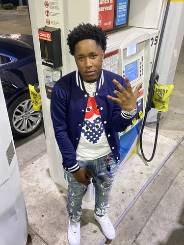 Customer photo review of Flame Print Skinny Fit Denim (Blue Wash)