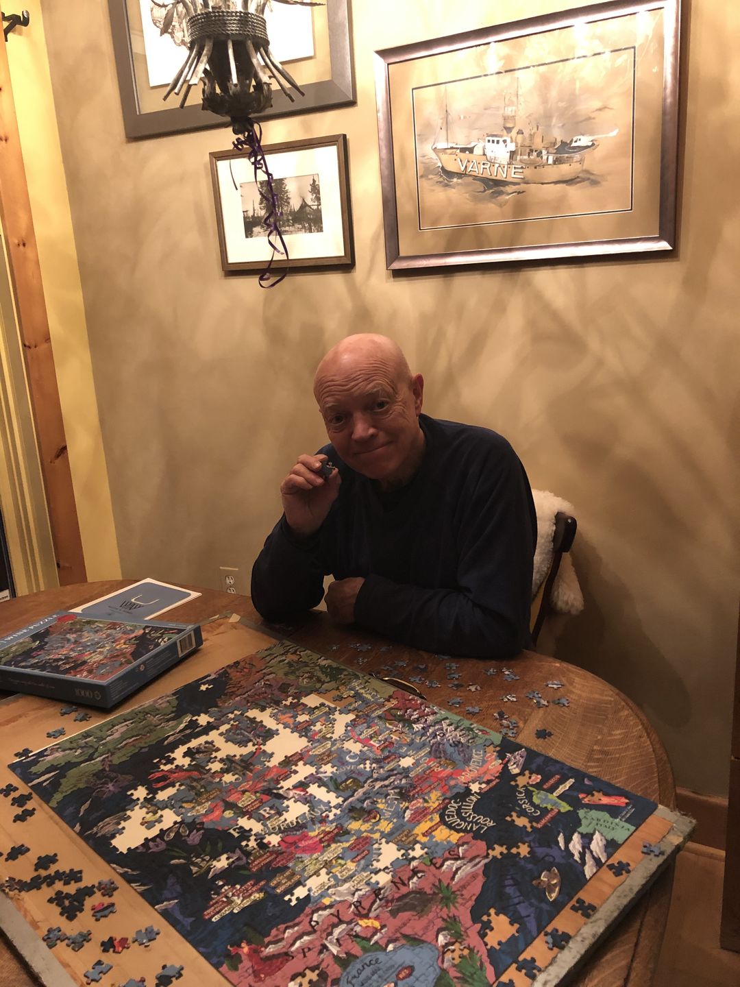 Customer photo review of Wine Puzzle - Italy