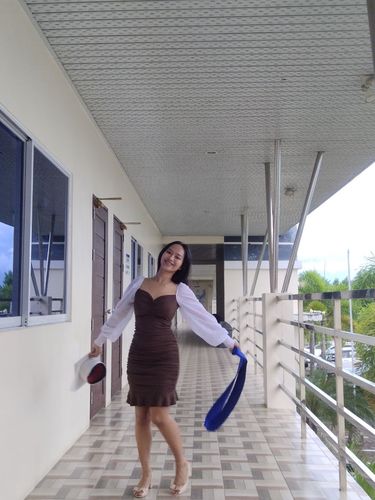 Customer photo review of BSCO VERA DRESS KNITTED MESH SLEEVES BODYCON