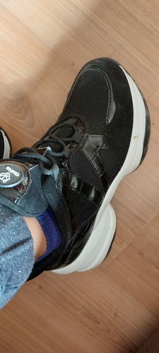 Customer photo review of ZAPATILLA NEGRA C7293