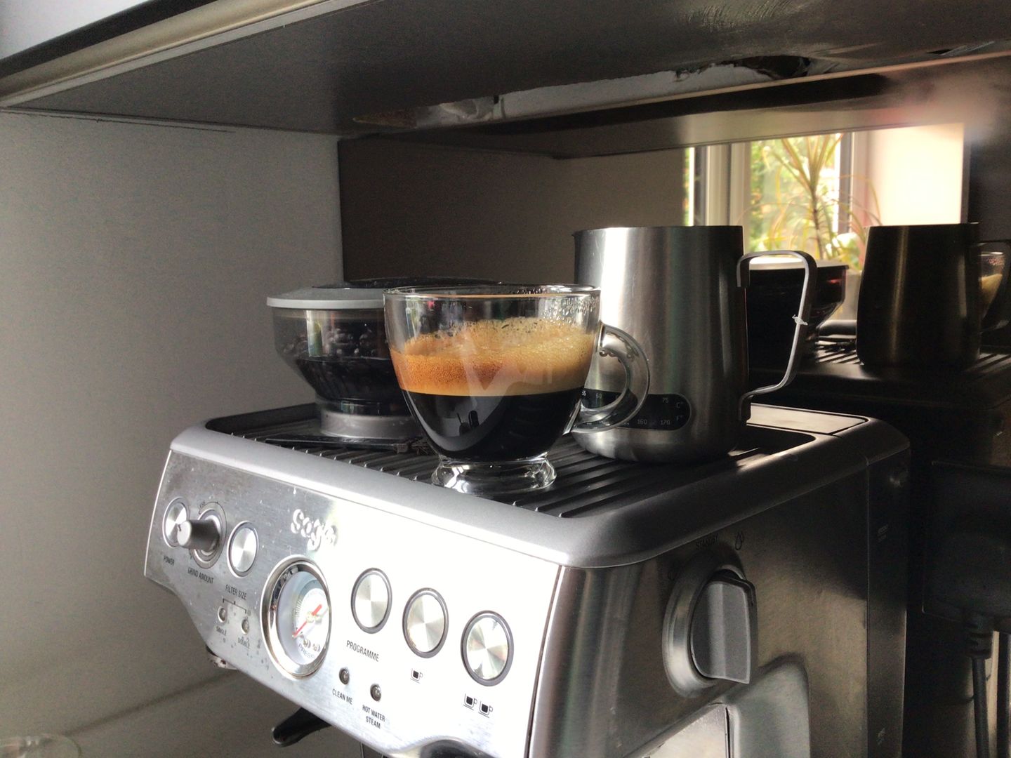 Customer photo review of Mambo Italiano Espresso Coffee, Strength 5, Dark Roast