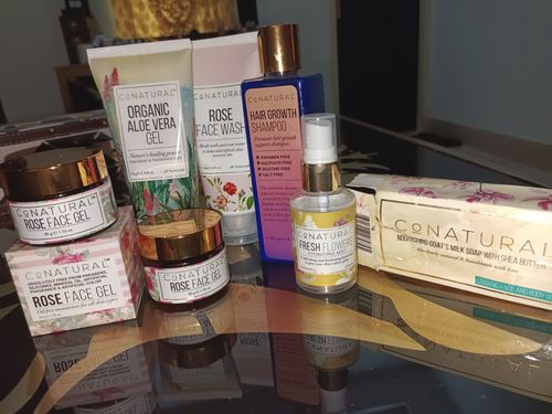 Customer photo review of Hair Growth Shampoo