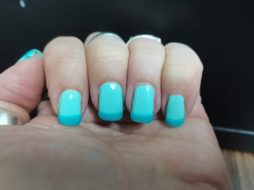 Customer photo review of Gel polish Studios, mojito, 8 ml