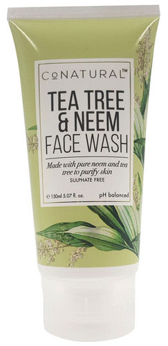 Customer photo review of Tea Tree & Neem Face Wash