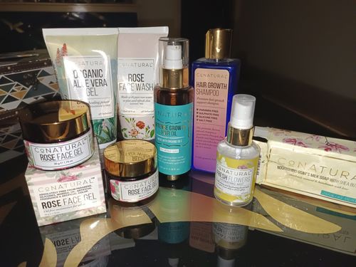 Customer photo review of Hair Growth Shampoo