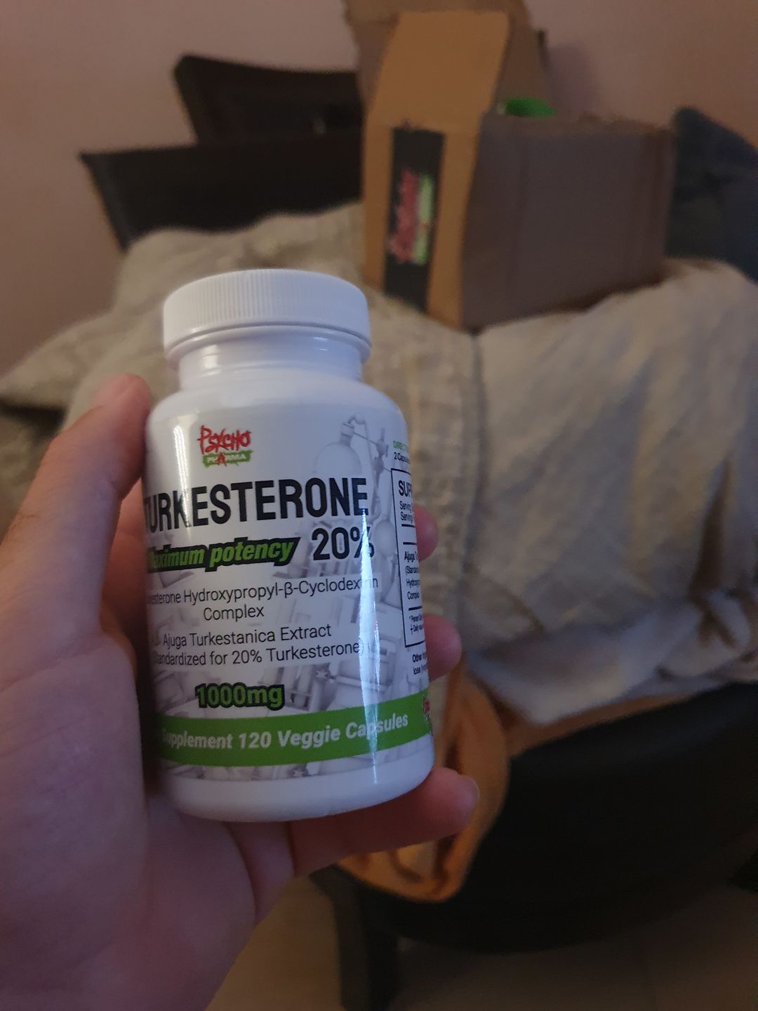Customer photo review of Complexed Turkesterone 20% (1000mg)
