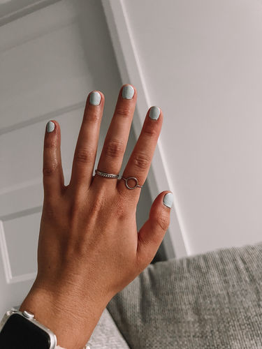 Customer photo review of Bague Cercle - Argent Sterling