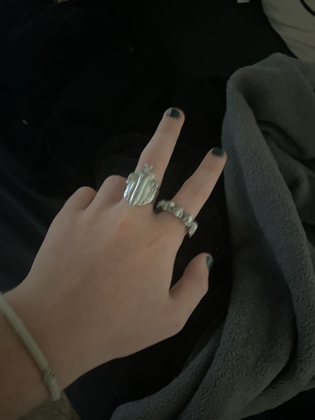 Customer photo review of CATACOMB SWORD RING