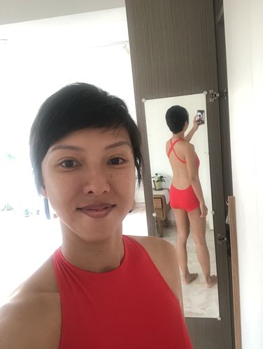 Customer photo review of Ex-Libris One Piece Swimsuit