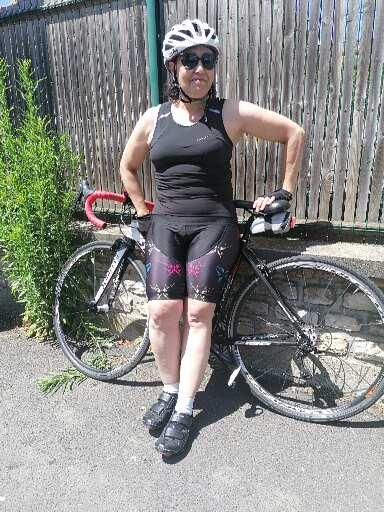 Customer photo review of Cuissard femme Cyclisme / VTT - Butterfly+