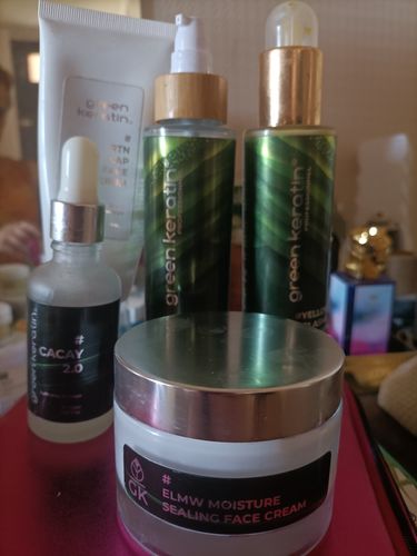 Customer photo review of ELMW MOISTURE SEALING Crème  Pour Le Visage Original, 100ml
