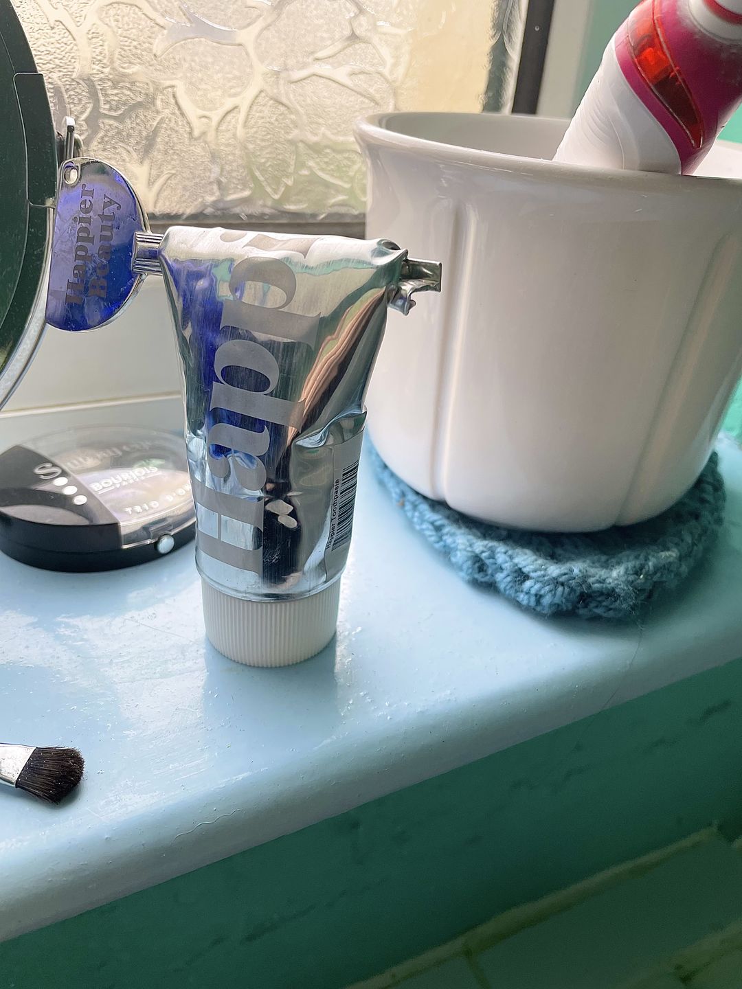Customer photo review of Happier Toothpaste