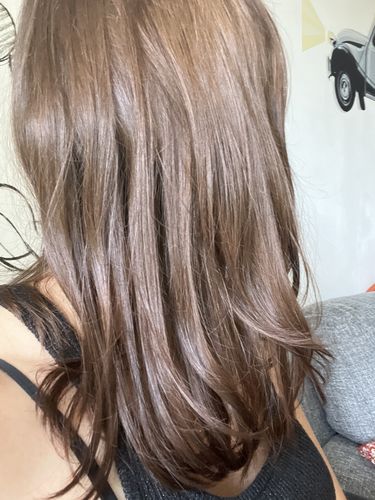 Customer photo review of Spray éclaircissant pour des mèches naturelles en moins de 5 minutes