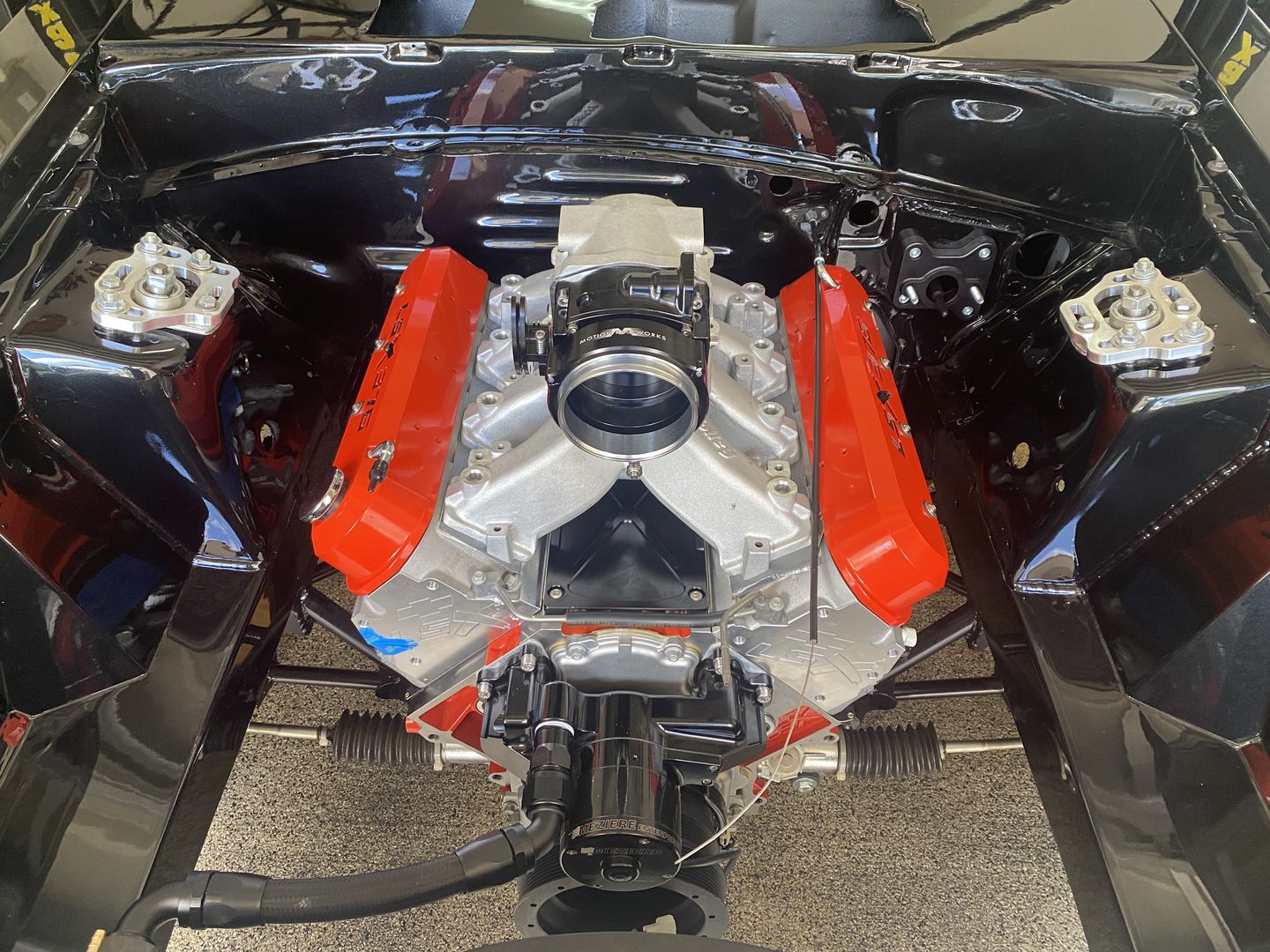 Customer photo review of Motion Billet Gen 4 Billet Valley Cover (Black Anodized) 10-10033BLK