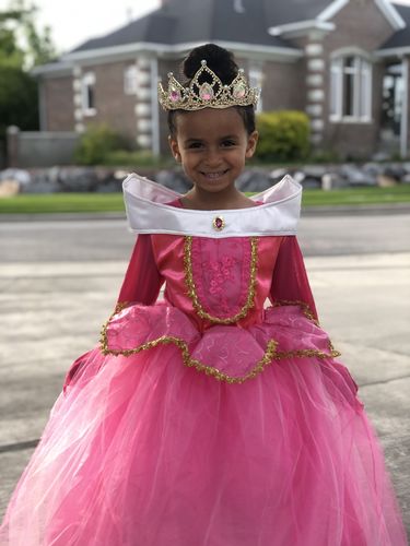 Customer photo review of Opal Luxury Tiara