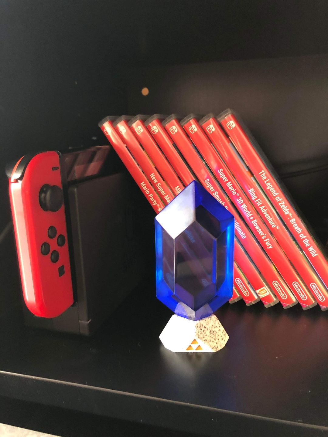 Customer photo review of Rubis vert, bleu, rouge & violet - Zelda : Ocarina of Time