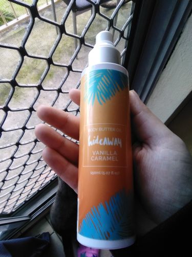 Customer photo review of Body Butter Oil - Vanilla Caramel