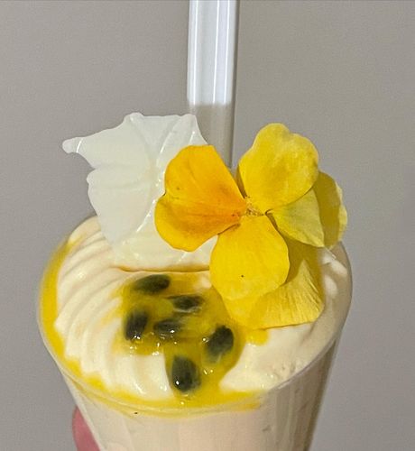 Customer photo review of PANSIES - Freeze Dried Edible Flowers