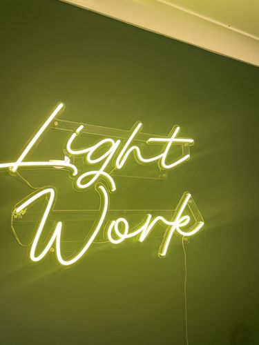 Customer photo review of Custom Neon Signs