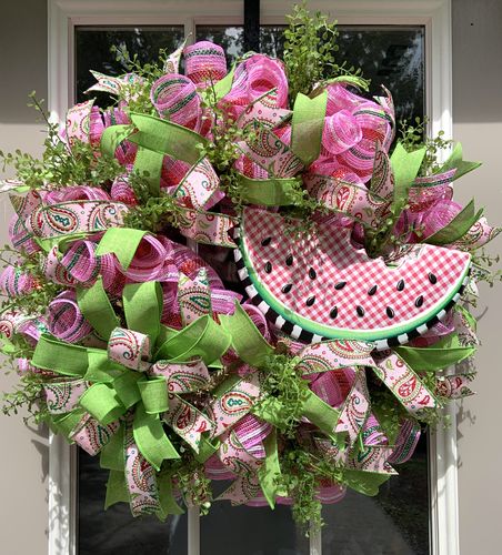 Customer photo review of 1.5"X10Yd Royal Burlap Assortment 12 Assorted RW8079