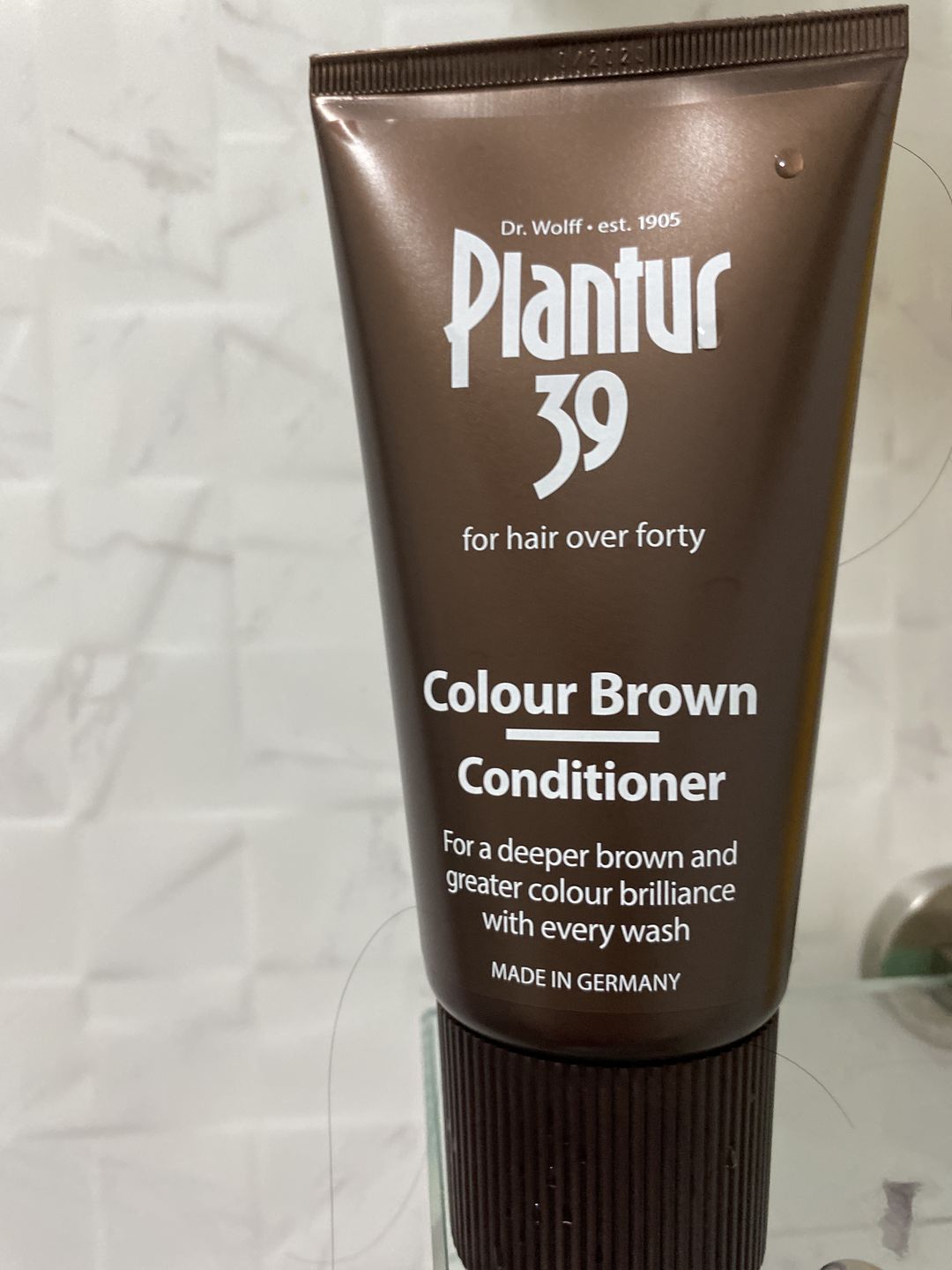 Customer photo review of Plantur 39 Colour Brown Colour Conditioner (150ml)