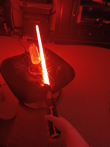 Customer photo review of Darth | Saber
