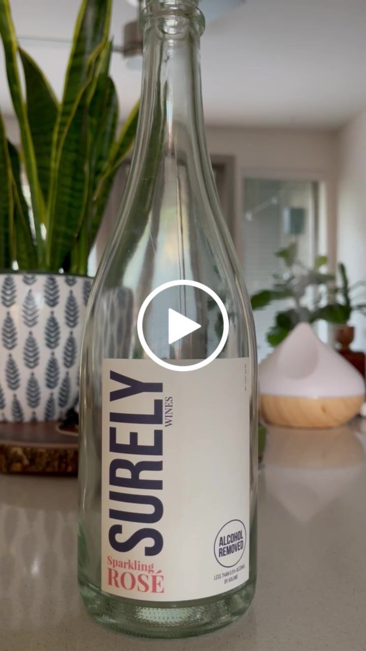 Customer video review of Surely Non-Alcoholic Sparkling Rosé