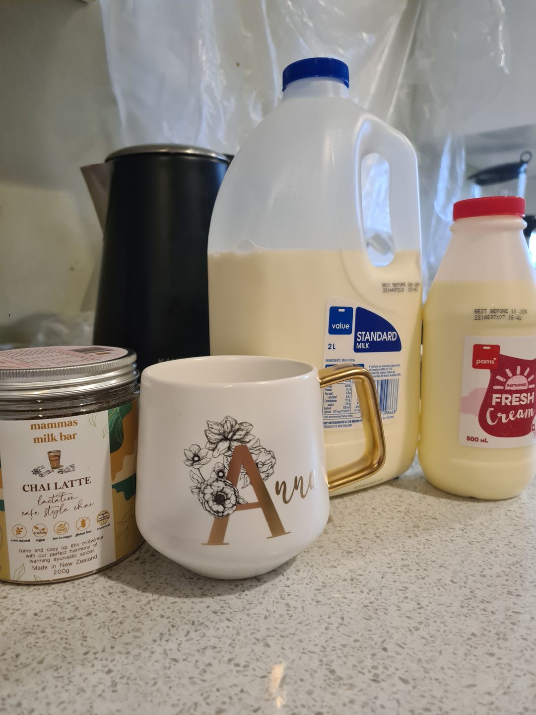 Customer photo review of Lactation Chai Latte