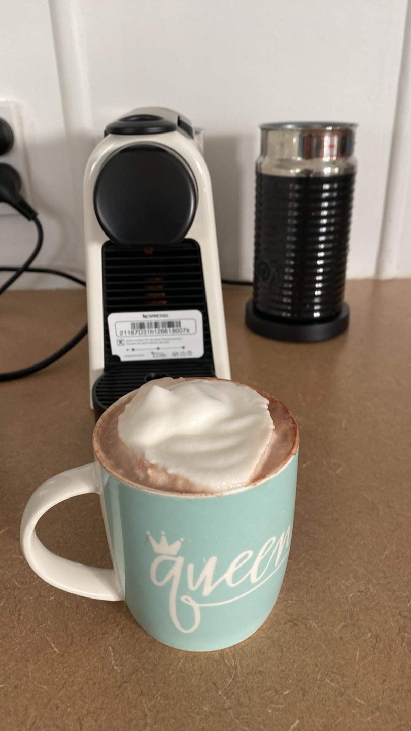 Customer photo review of Hot Chocolate - 20 Capsule Pack