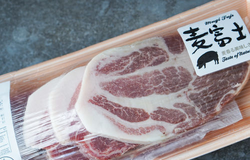 Customer photo review of [Mugifuji] Premium Pork Collar Butt Steak approx 1.2lb