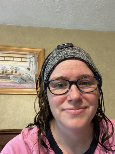 Customer photo review of CozyBand Wireless Headphones