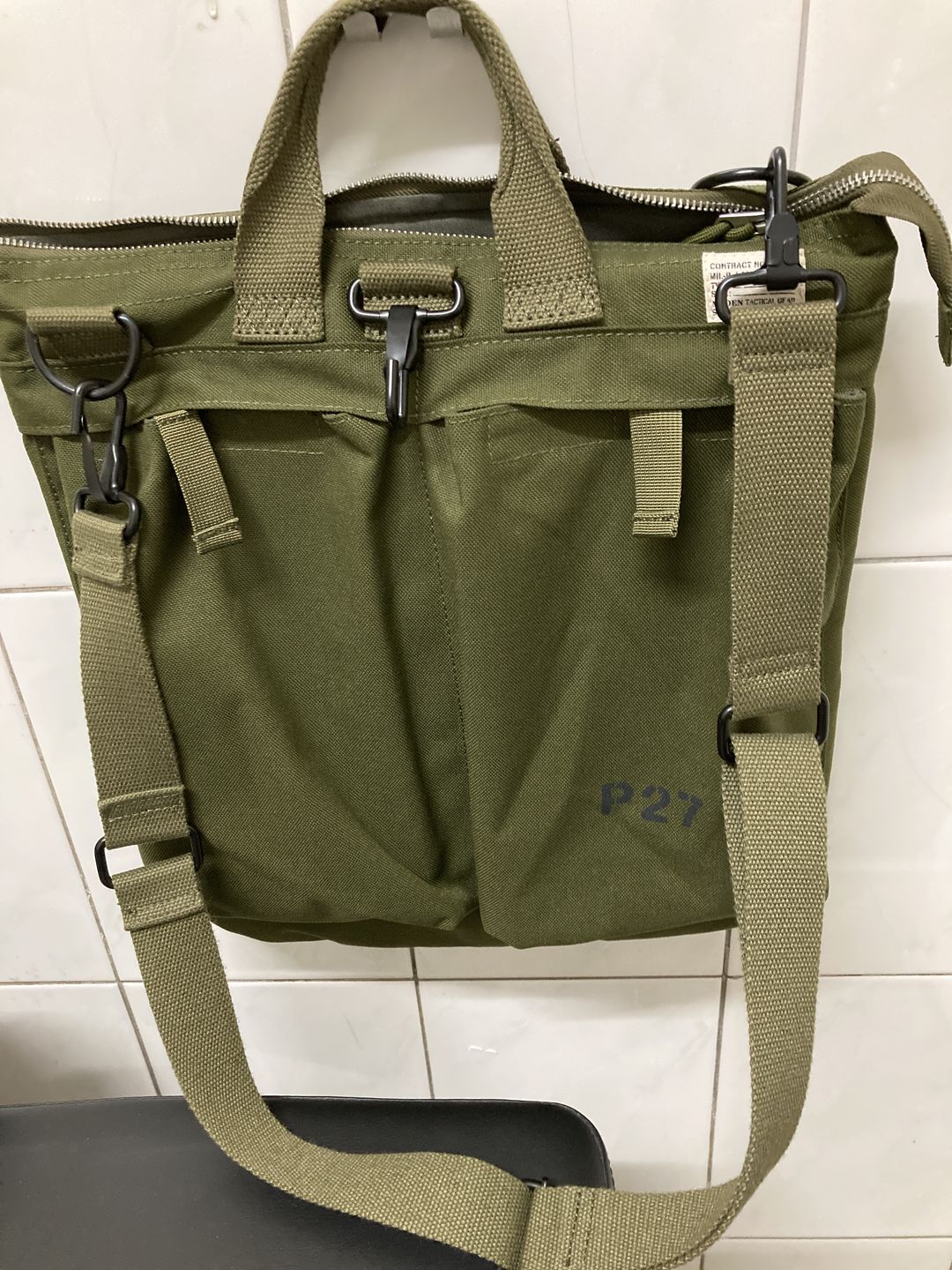Customer photo review of 2way仕様のヘルメットバッグ