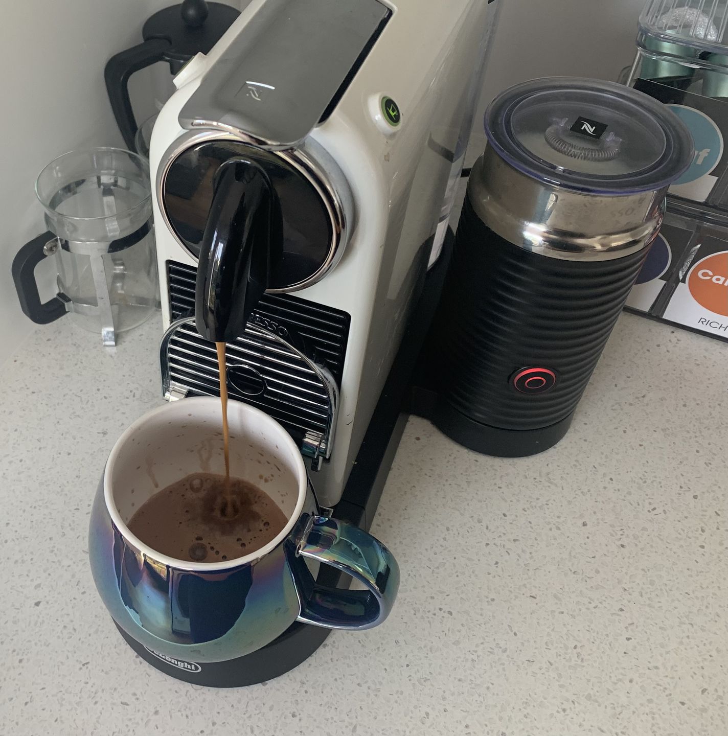 Customer photo review of Hot Chocolate - 20 Capsule Pack