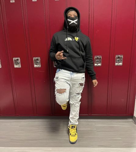 Customer photo review of Love Me Now Hoodies