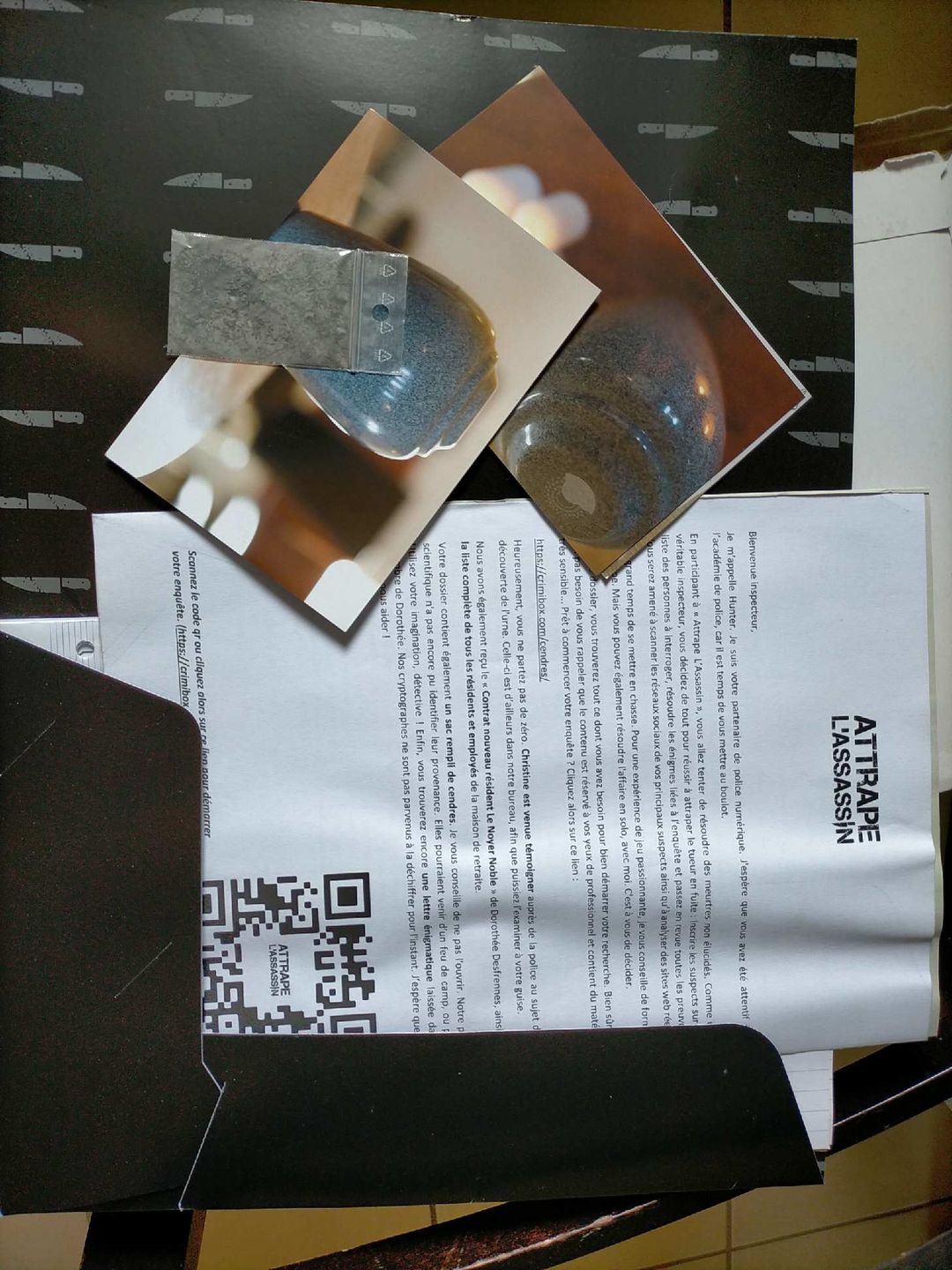 Customer photo review of Dossier Cendres (analogique)