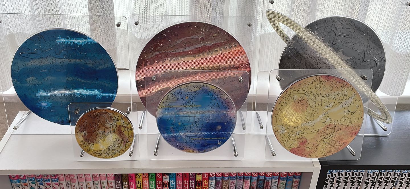 Customer photo review of PLUTO 冥王星と専用フレームセット