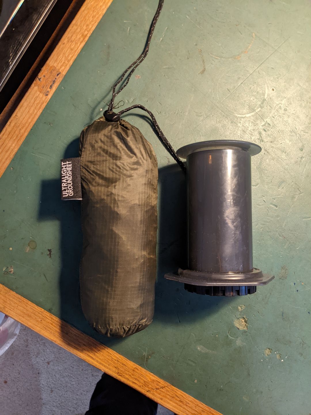 Customer photo review of Ultralight Groundsheet - Single